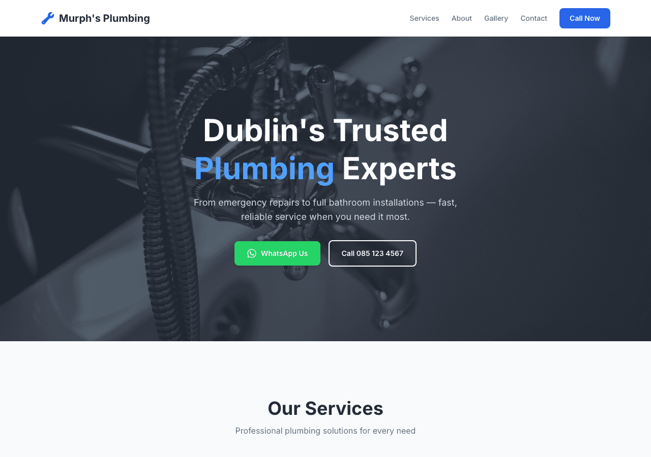 Murph's Plumbing screenshot